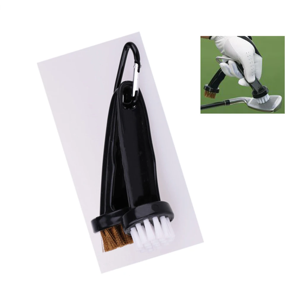 

Club Brush Golf Cleaning Tool Pp Wire Bristles Round Head Brush For Clubs Shoes Grooves Spike .5X1Cm