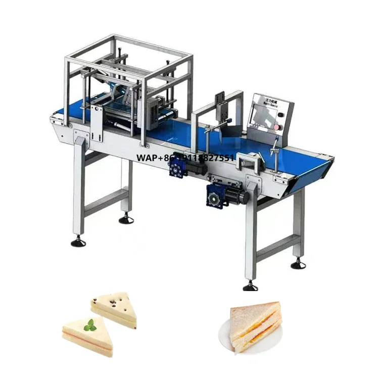 Automatic Ultrasonic Round Cake Cutting Machine Stainless Steel Bread Cheese Layer Cake Cutter Snacks Restaurant Use New