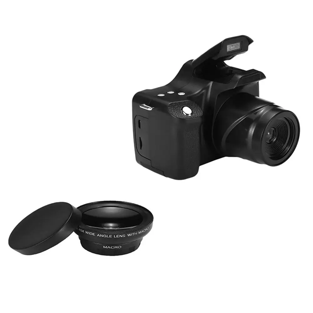 4K Professional 30 MP HD Camcorder vlog Video Camera Night Vision Touch Screen Camera 18X Digital Zoom Camera With Mic Lens