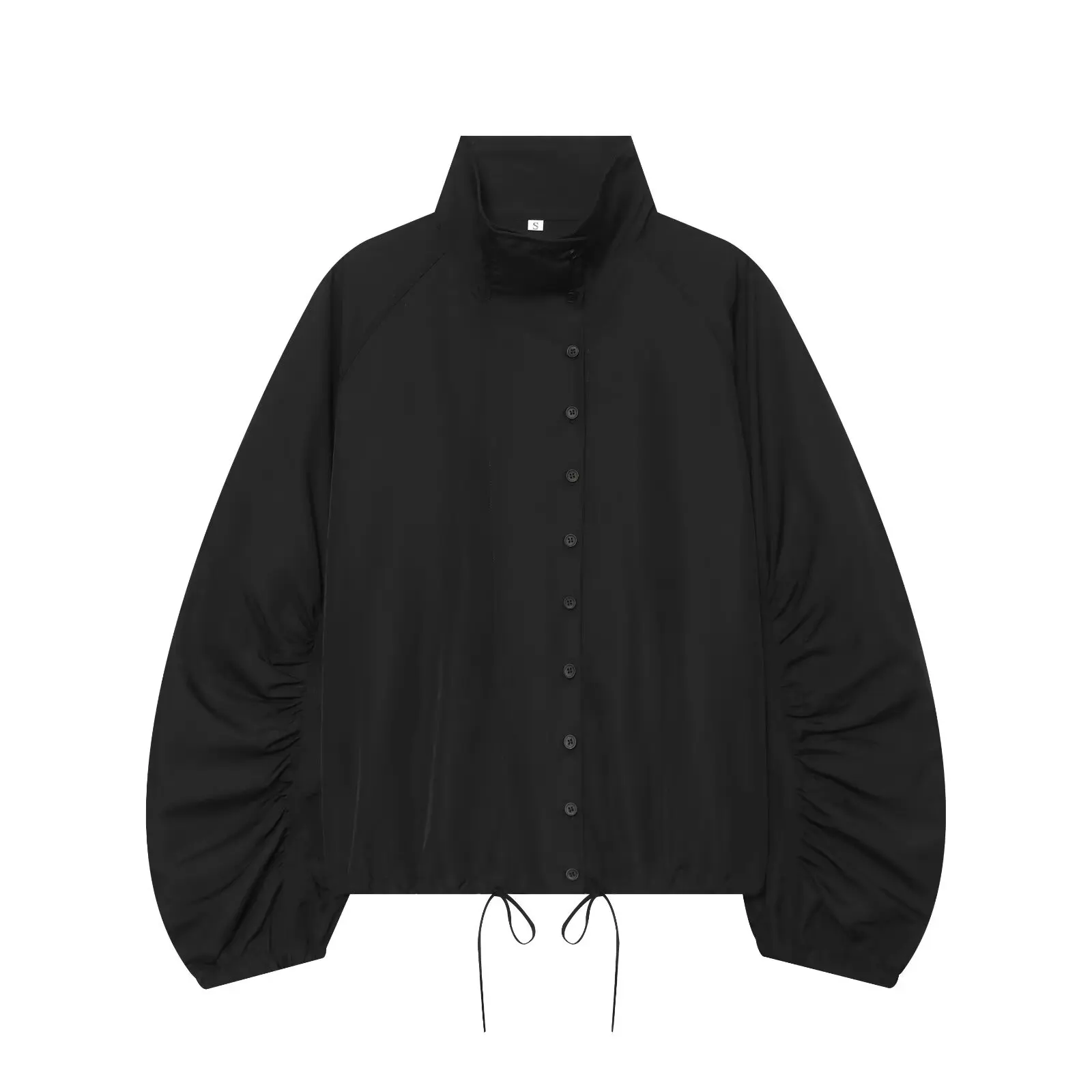 KONDALA Herbst Blau Mode 2026 Damenjacke Elegant Modern Schick Einreihig Langarm Streetwear Übergroße Coole Oberbekleidung – Detail 37