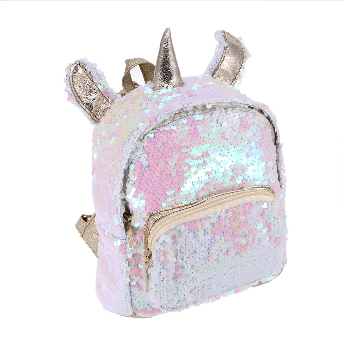 

Sequins Unicorn Backpack Large Capacity Fashion Daypack Portable Travel School Bag Lightweight Campus Bookbag Student Backpack
