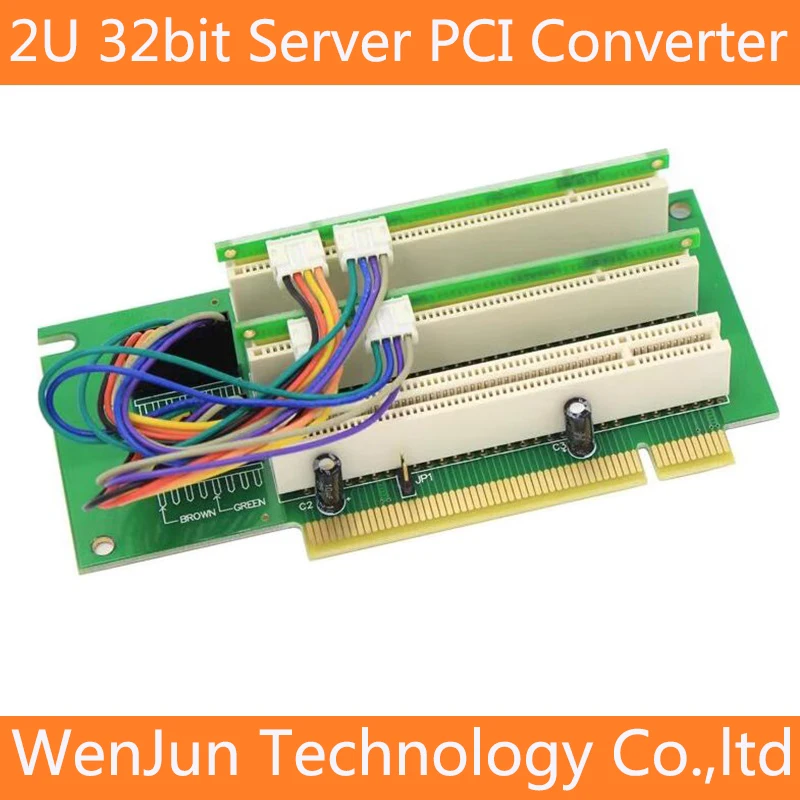

Адаптер PCI-карты для сервера 2U типа стеллажа с изменением направления PCI 2U 32bit PCI 1 на 3 карты