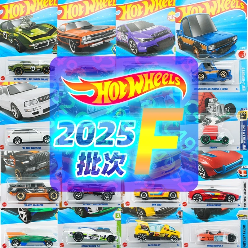

Лидер продаж Hot Wheels Cars 2025 F Чехол Audi Rs2 Bmw 2002 Optimus Prime Jeep 1:64 Литая под давлением модель автомобиля Игрушки Подарки для мальчиков