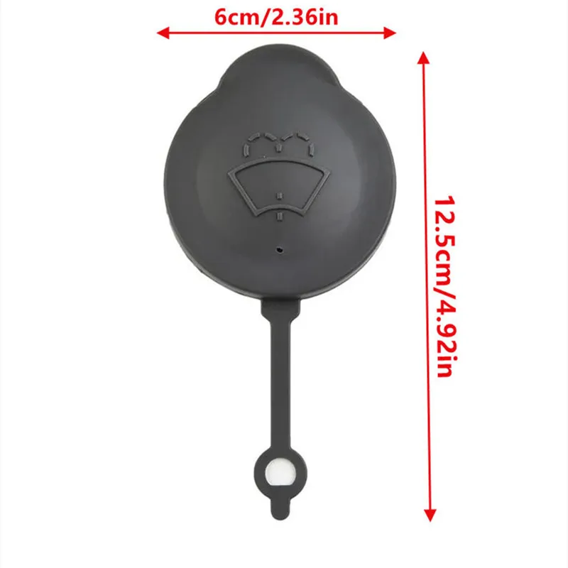 1pc 28913-1HA3A Windshield Wiper Washer Fluid Reservoir Tank Water Bottle Lid Cap Cover For Nissan Micra March K13 2011-2022