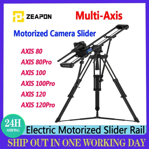 Zeapon Micro 3 E500 E700 E1000 Eectric Motorized Slider Rail With PS-E1/PD-E1 DSLR Camera Video Double Distance Rail System