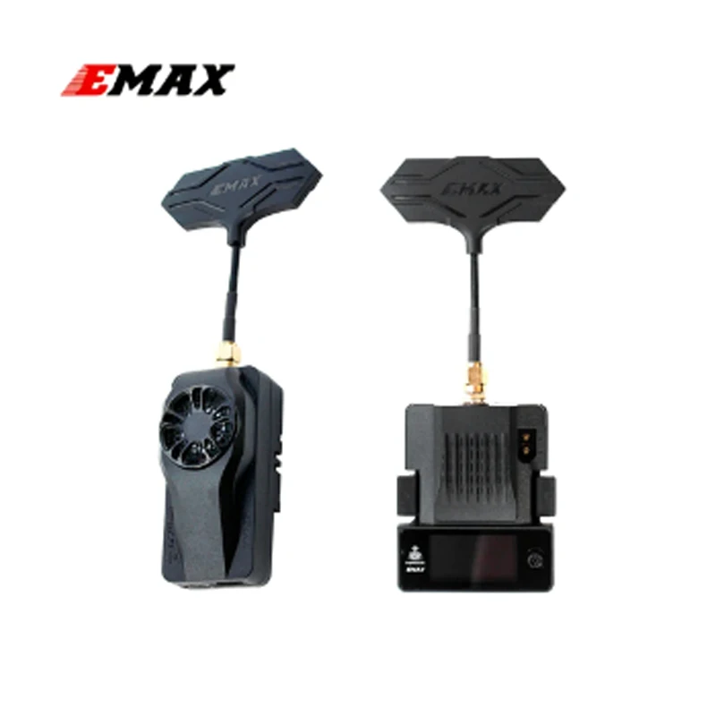 Emax aeris link expresslrs elrs micro tx module 2,4g 915mhz with oled screen and fan for rc aircraft fpv drone