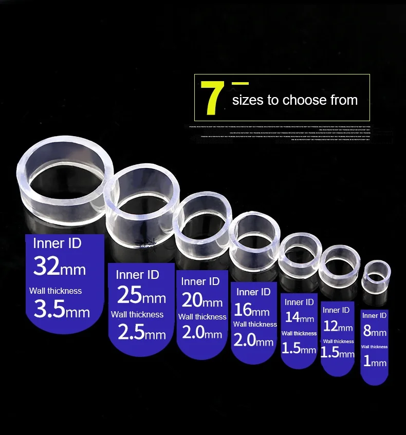 Pump Pumping Pipe Transparent PVC Hose Thickening Aquarium Antifreeze Tubing 8mm 12mm 20mm