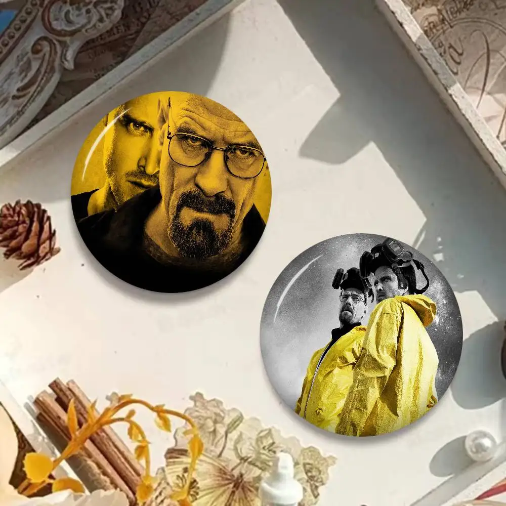 TV Play Breaking Bad Tinplate Soft Button Pin Brooch Metal Badge Custom Jewelry Accessories Hat Bag Lapel view 2