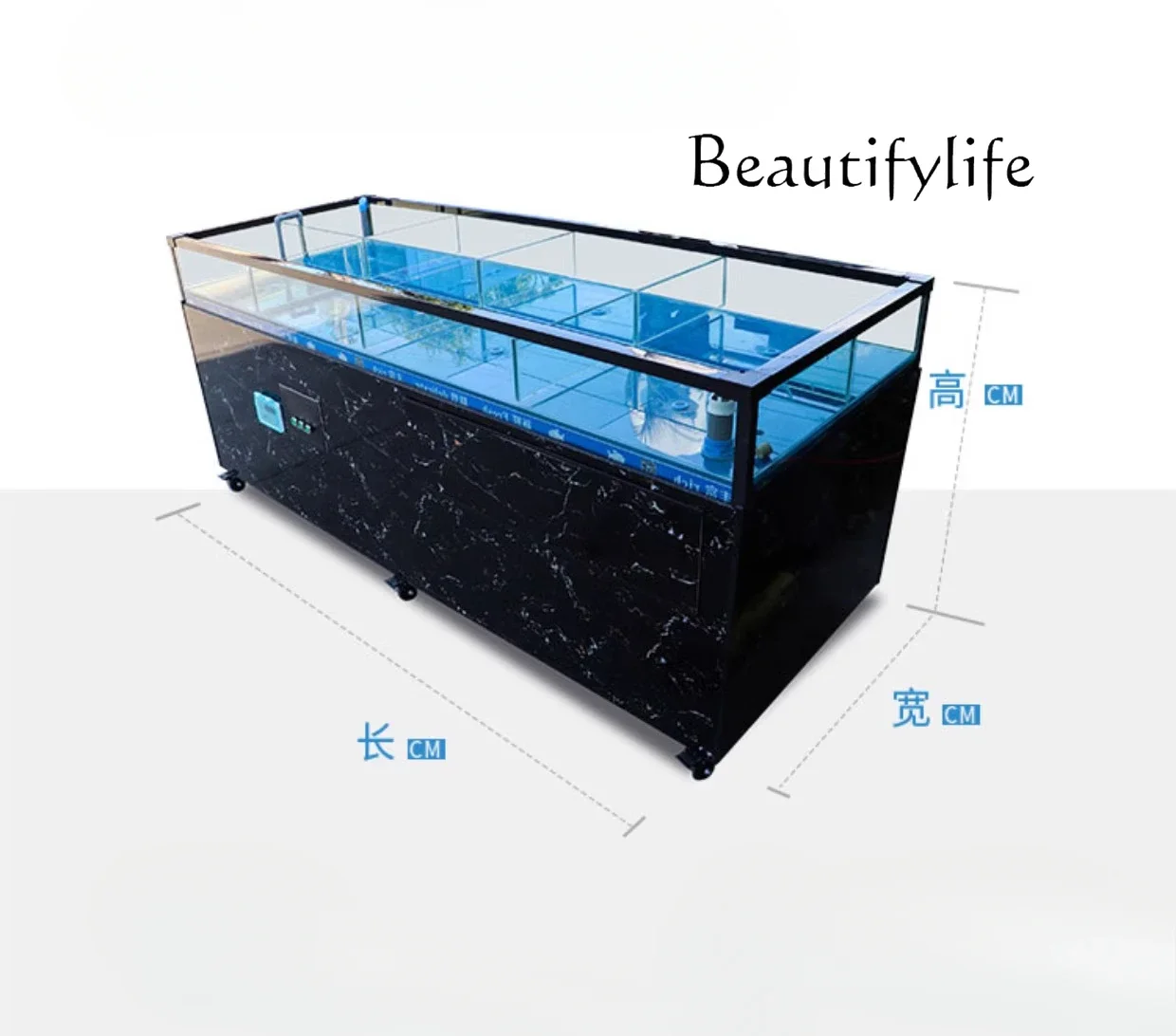 

Refrigeration Integrated Constant Temperature Water Circulation Seafood Fish Tank Commercial Hotel Aquaculture Shellfish Pool
