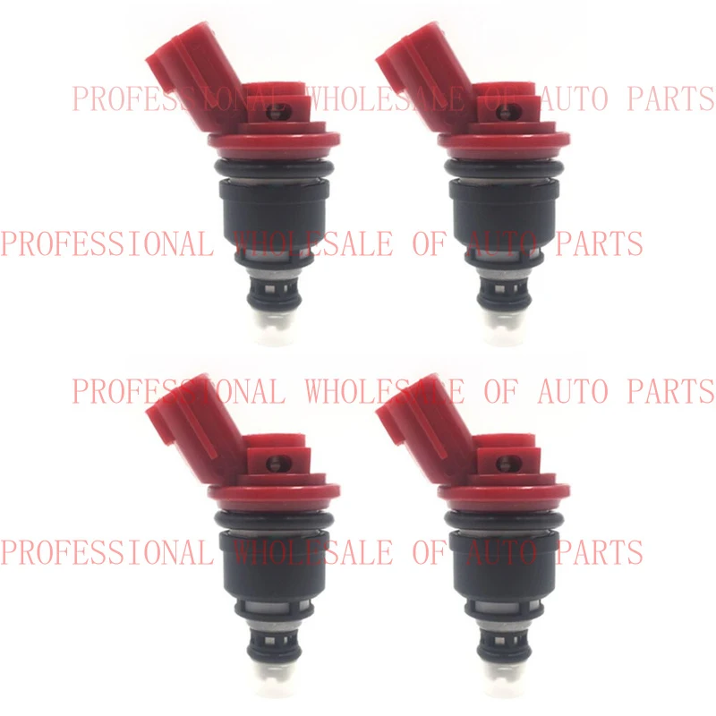 V+ V+ 4Pcs Fuel Injector 16600-96E01 For Nissan Altima Sentra 2.0L 2.4L L4 1993-1999