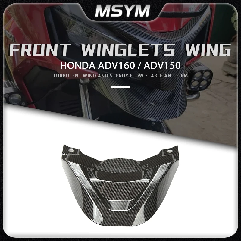 

For Honda ADV160 ADV150 ADV 150 160 Motocycle Accessories Front Winglets Wing Fairing Aerodynamic Extension Cover Protector