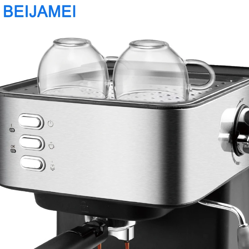 

15bar Coffee Maker Espresso maker Semi-Automatic Pump Type Cappuccino Milk Bubble Maker Italian Coffee Machine