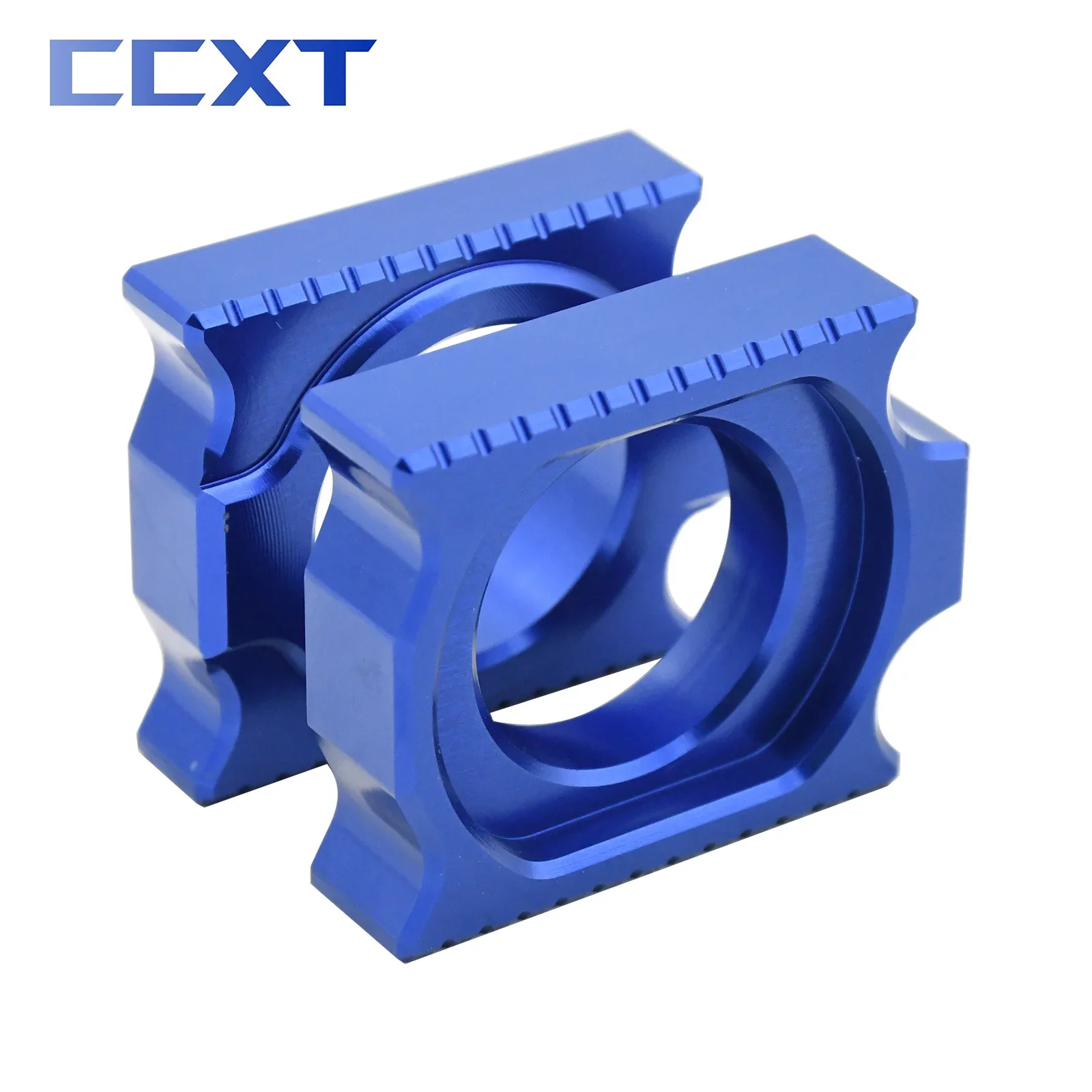 Motorbike Blue CNC Rear Chain Adjuster MX Axle Blocks For Yamaha YZ 250F 450F YZ250F YZ450F YZF 250 450 2009-2023 2022 2021 2020