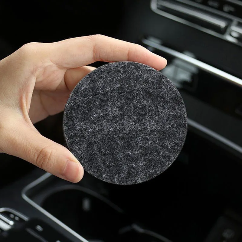 Car door water cup cushion mat sticker For Ford Fiesta C-max Ecosport Edge Focus Fusion Galaxy Kuga Mondeo Ranger Accessories