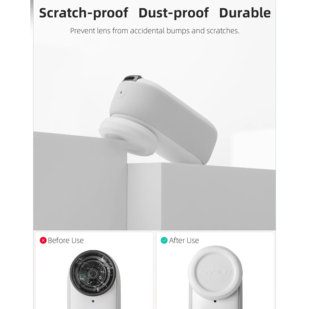 For Insta360 GO 3S Lens Cover For Insta360 GO 3S Accessories Silicone Lens Cap Dust and Scratch Protector