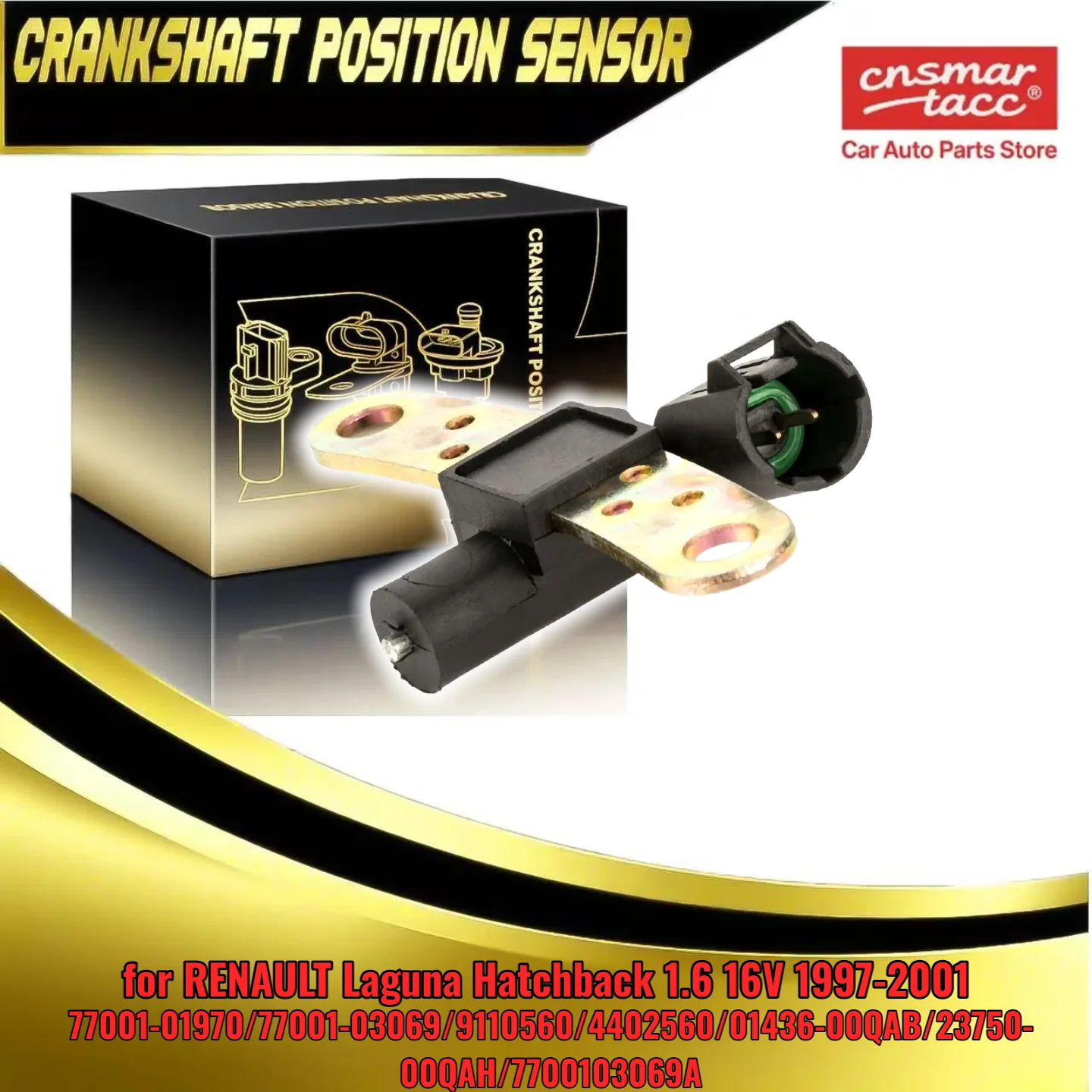 

Датчик коленчатого вала, датчик скорости генератора импульсов 23750-00QAH 77001-03069 для Opel Arena 1,9 D 01436-00QAB 4402560 77001-01970