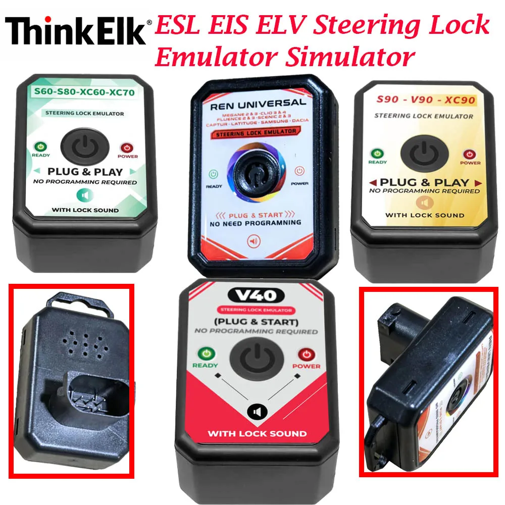 

Steering Lock Emulator For Volvo vehicles Simulator S60 S80 Multiple choices with Voice for Renault Megane 2/3 2009-2015