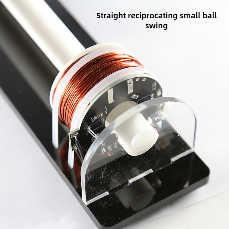 Kit Percobaan Ilmiah Pendulum Bola Kecil Bolak-balik Linier Hadiah Kreatif