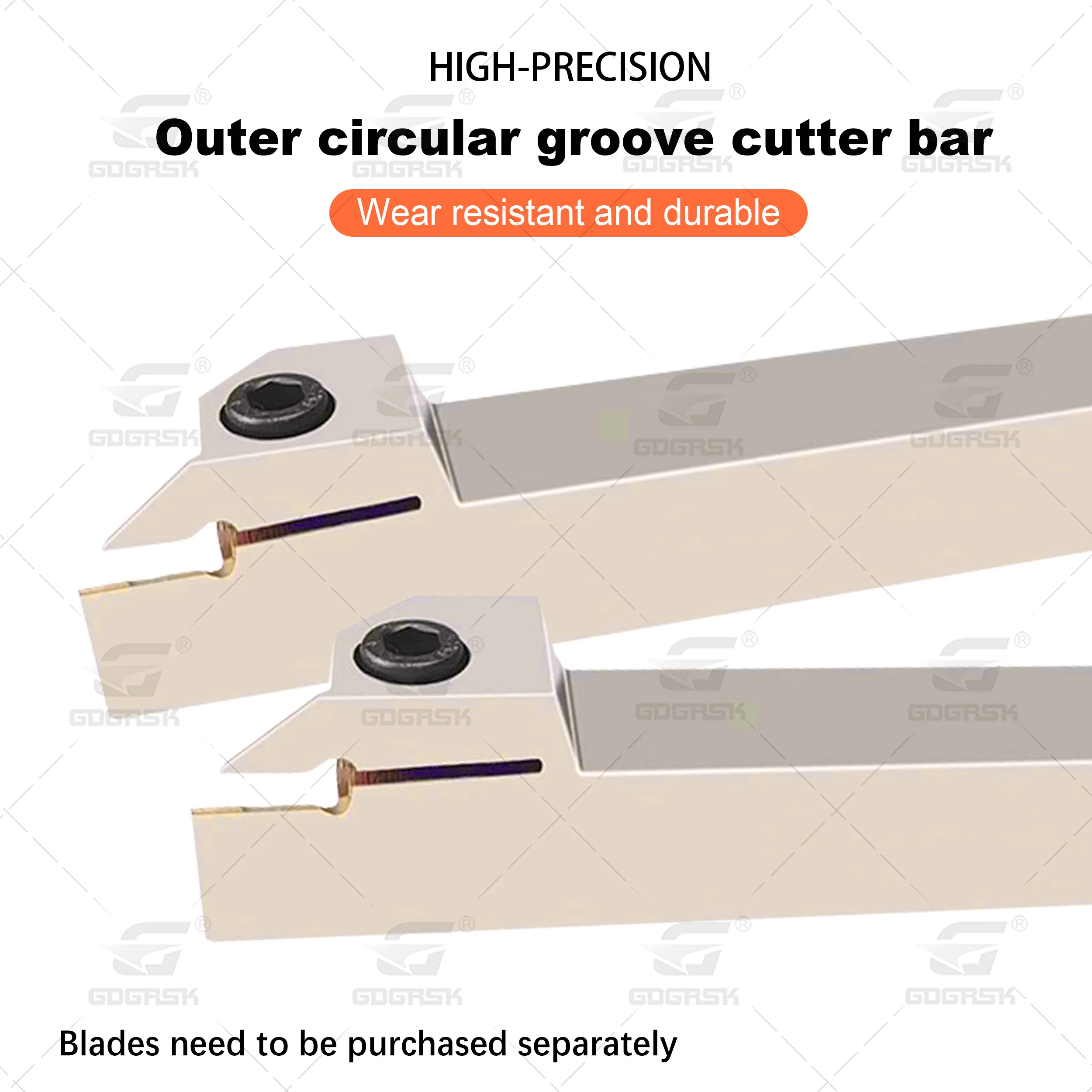MGEHR/L Series Grooving Tool Rod MGEHR1212J-2D24 MGEHL1616-2 DESKAR Slotting Cutter Bar MGEHR/L1212/1616/2020/2525 White Holder
