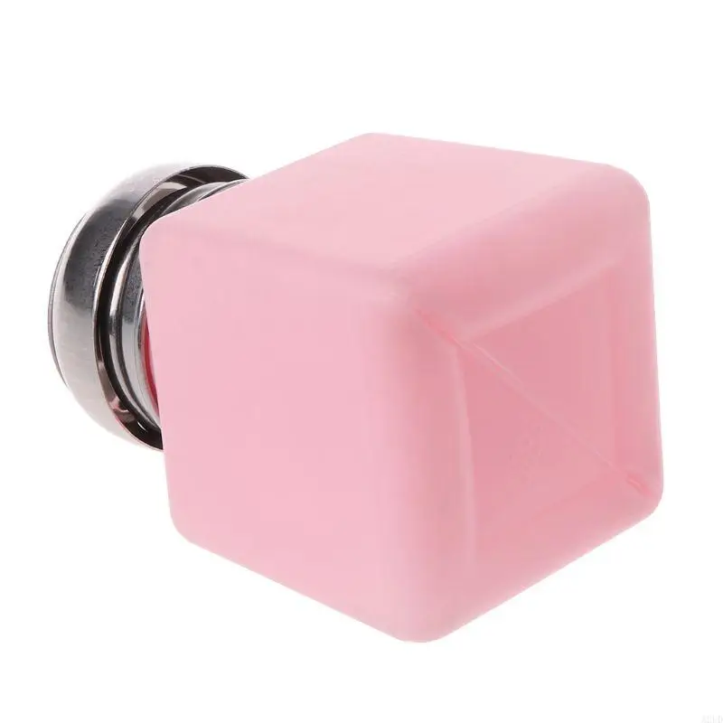 A2UD 100ml ขวดเปล่าเครื่องปั๊มยาทาเล็บ Remover ความดันของเหลว PUSH Down