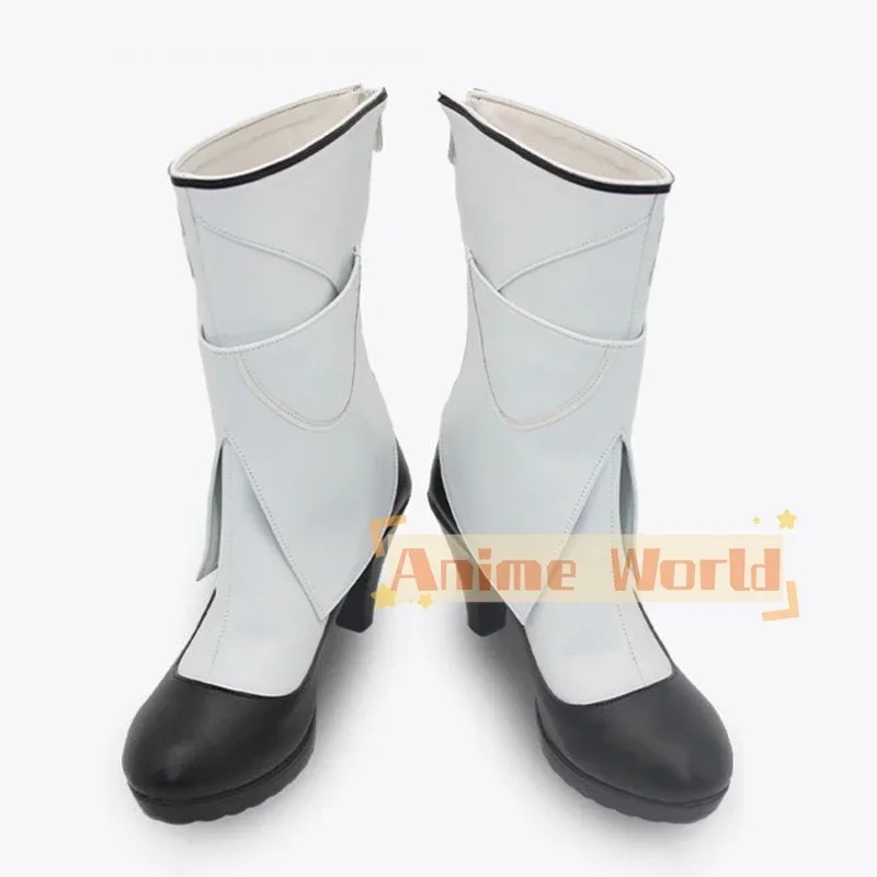 Honkai Impact 3rd アーカイブス ディシプリン アポニア 修道女 コスプレ靴 コスプレブーツ ハロウィン カーニバルブーツ カスタムメイド