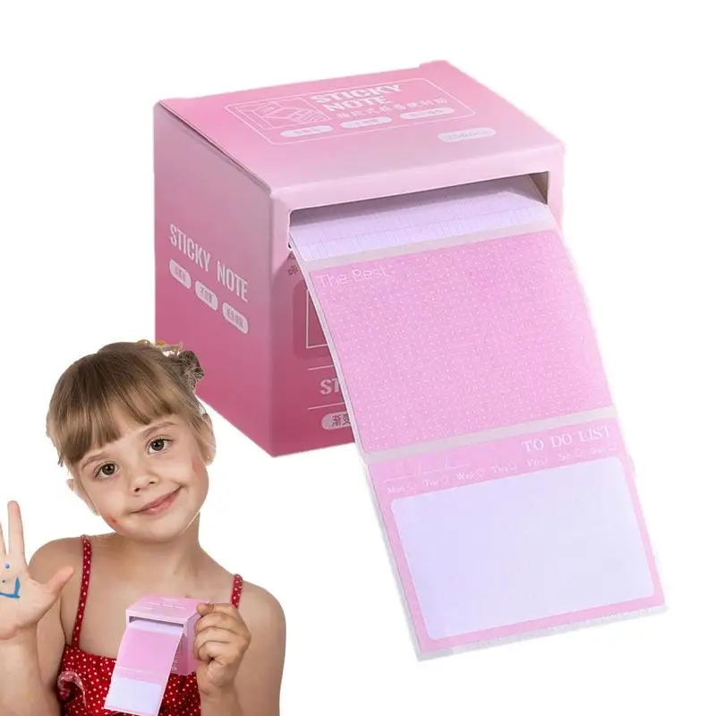 

Teacher Sticky Notes 256 Sheets Pull Out Writing Notes Cute Sticky Note Tape Small Note Pads For Painting Notes Message Helper