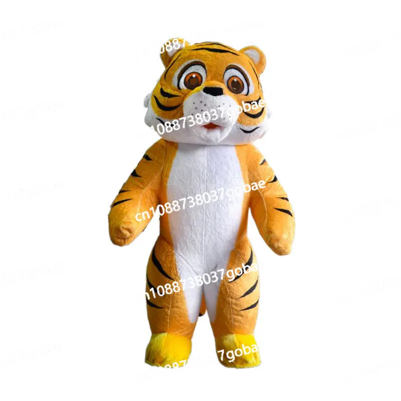 Tiger Cat New Year's Mascot Animal Inflatable Clothing Doll Clothing Zodiac People Wear Cartoon Doll Clothing