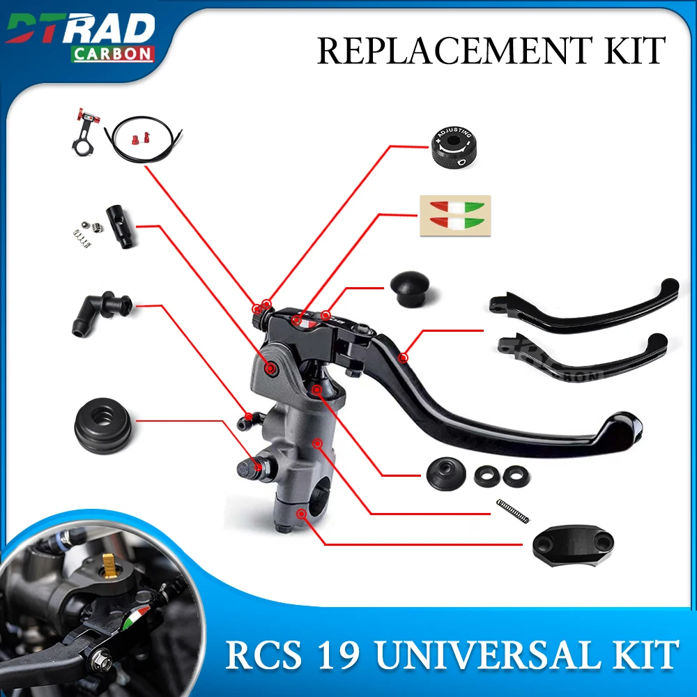 

RCS 19 RCS19 Universal Accessories Front Brake Pump Master For Brmb Cylinder Replacement Kit Brake & Clutch Stickers Handle Bar