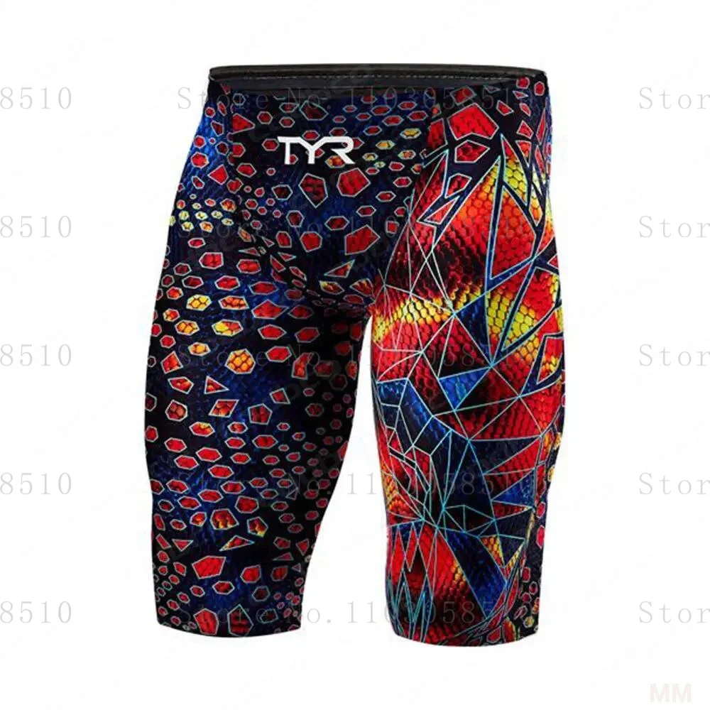 2023 Mens Swimming Trunks Beach Surf Tights Shorts Endurance Athletic Training Sports Quick Dry Jammer Diving Surfing Swimwear