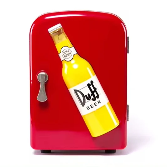 

Мини-портативный косметический холодильник, однодверный холодильник со светодиодной подсветкой для спальни, ухода за кожей, автомобиля, гаража, французского операционного языка