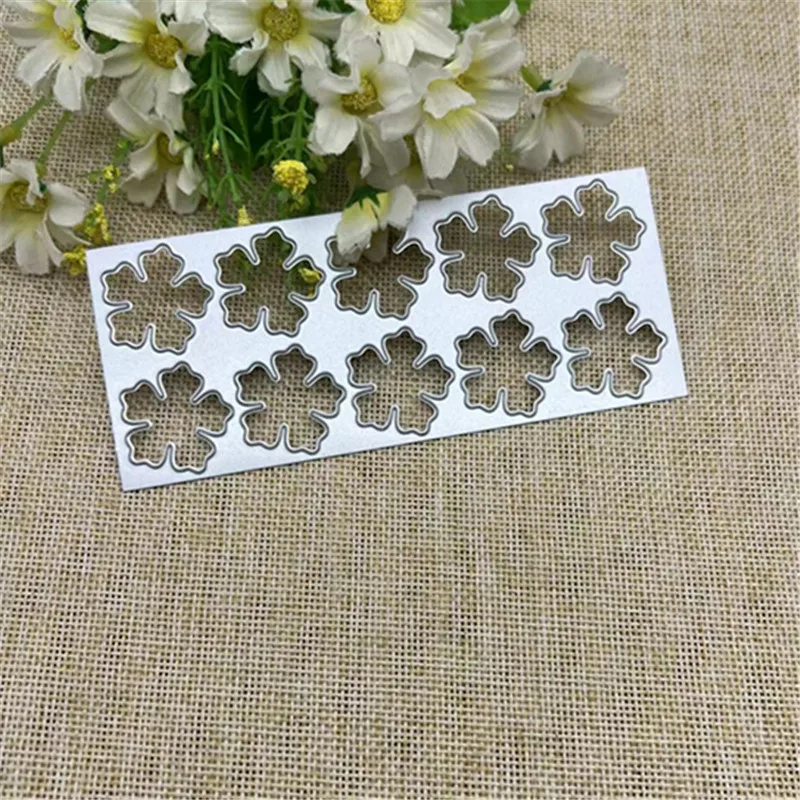 Floret Flowers Frame Metal Cutting Dies Stencils For DIY Scrapbooking Decorative Embossing Handcraft Template