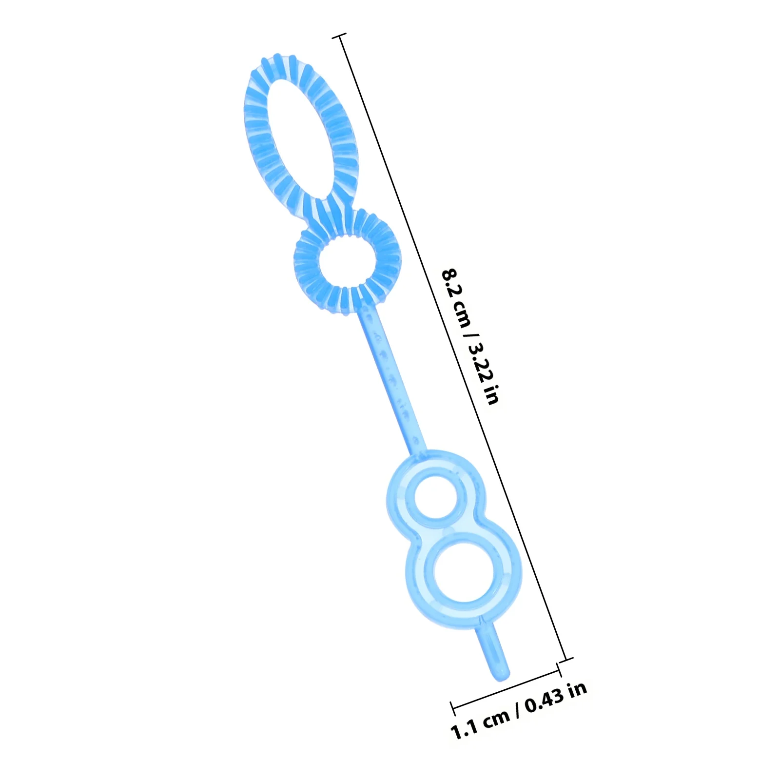 Set di soffianti per bambini in plastica da 100 pezzi per bambini Divertimento set di soffianti per bolle all'aperto Gioca a bolle Colore casuale