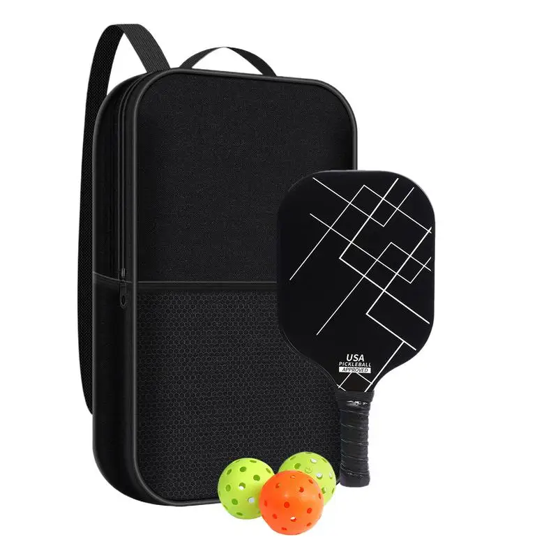 

Portable Pickleball Rackets Backpack Tennis Sports Pickleball Paddle Bag Racquetball Carrying Bag Pickleball Bag for Men Women