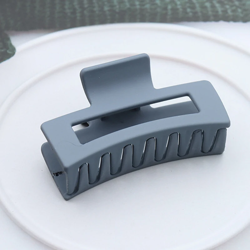 Koreaanse Vrouwen Meisjes Plastic Haar Klauwen Haarspeldjes Hoofddeksels Grote Maat Haarspeld Krab Barrette Mode Ornament Haaraccessoires