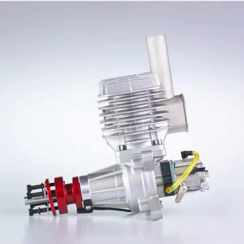 RCGF 60cc Single Cylinder Side Exhaust Natural Air Petrol/  Engine with Walbro Carburetor Metal Material for RC Airplane