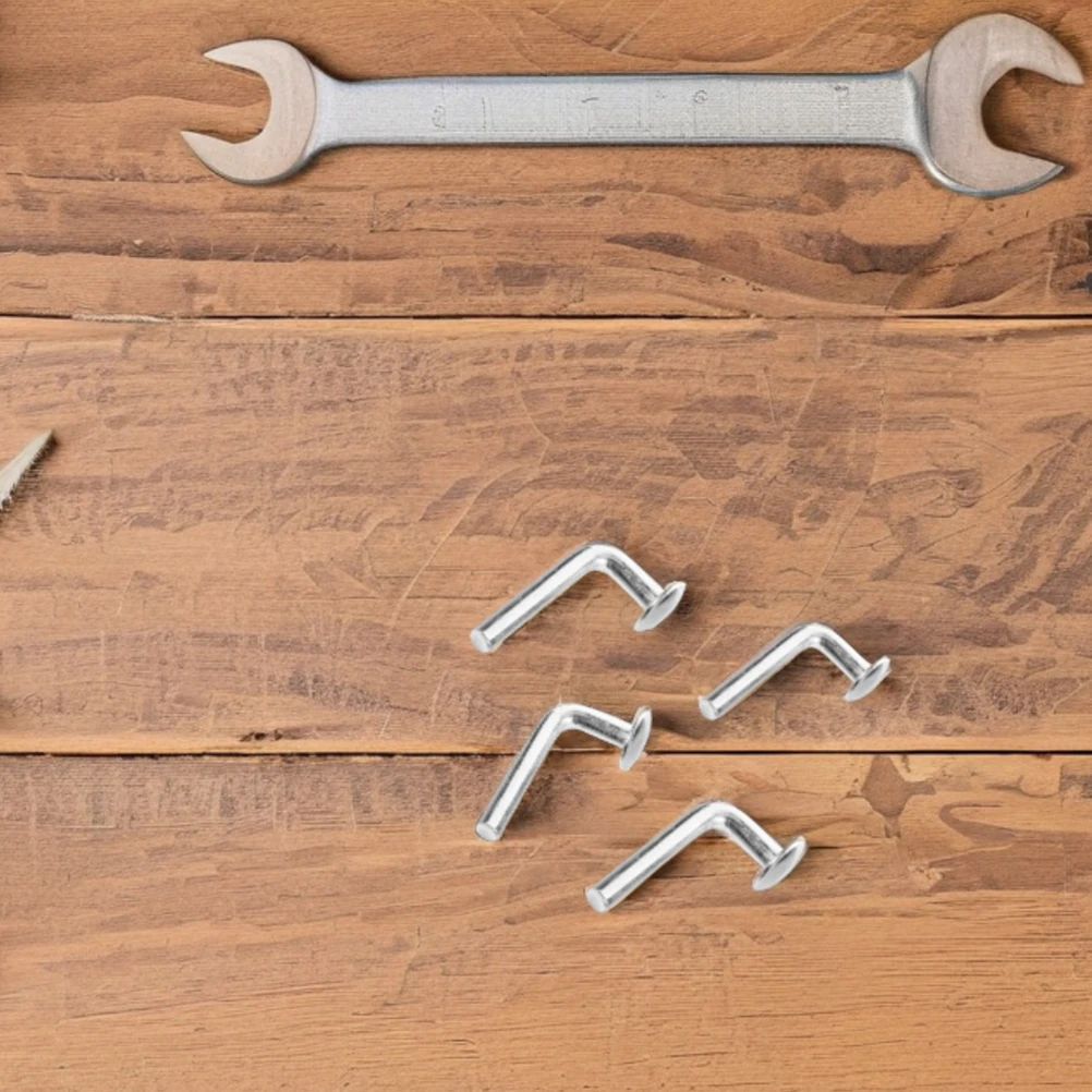 

50pcs Pallet Drop Pin Heavy Duty Iron Safety Bolt J Bolt Galvanized Coating Rust Resistant Easy Installation Warehouse