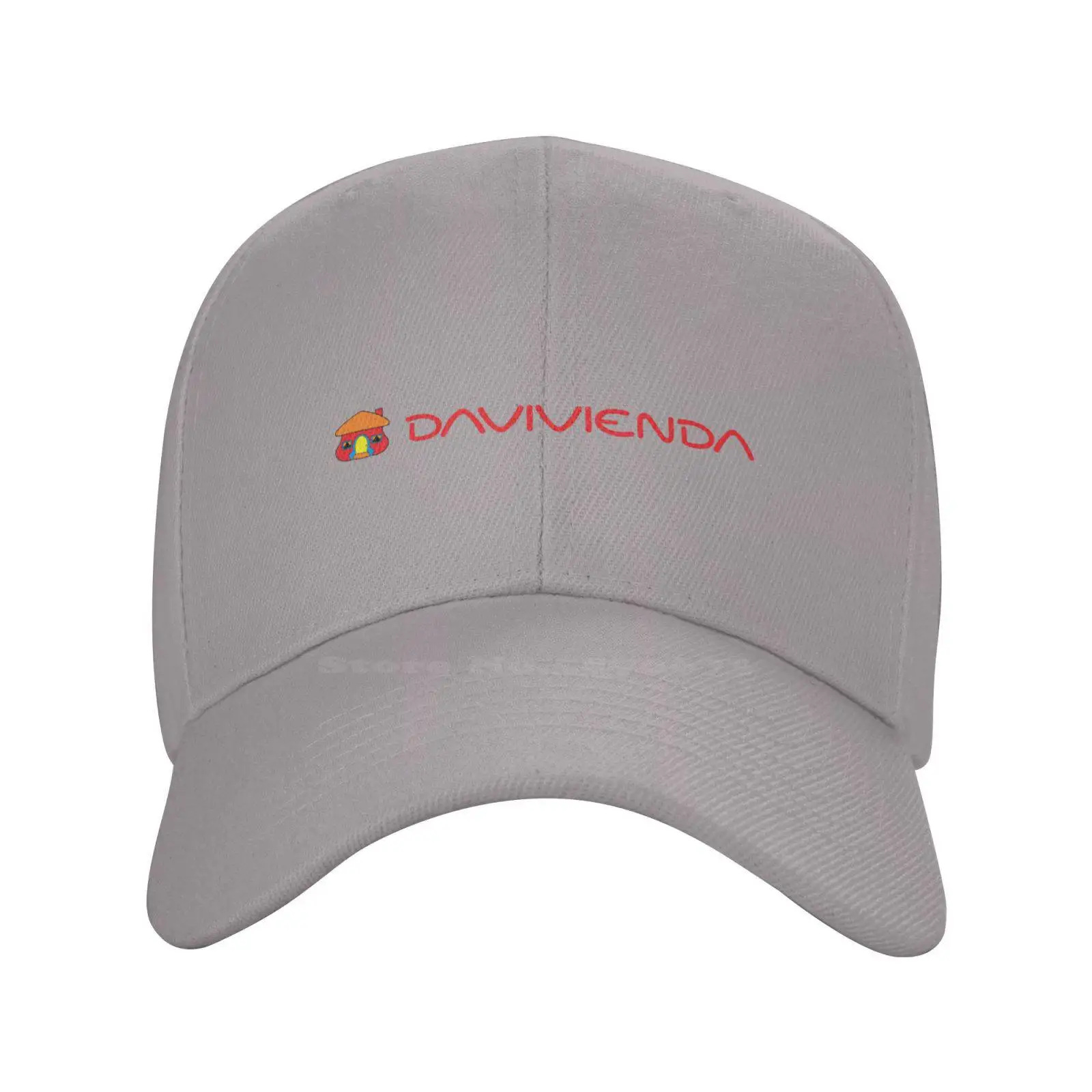 Davivienda Logo Qualität Denim Cap Strick mütze Baseball mütze