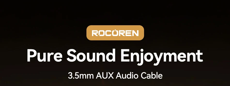 Rocoren Câble Jack 3.5mm AUX 1M Nylon Tressé Hi-Fi Mâle vers Mâle 1 S3536c221565648178c9d9b1138c73db3q Rocoren Câble Jack 3.5mm AUX 1M Nylon Tressé Hi-Fi Mâle vers Mâle