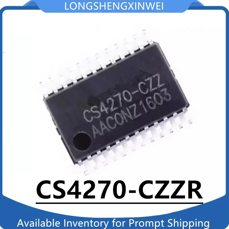 1PCS New CS4270-CZZR Silk Screen CS4270-CZZ  Patch TSSOP24 Stereo Codec Original in Stock