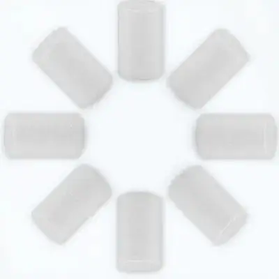 

10Pcs Christmas Foam Cylinders White Lightweight Durable 5x3cm DIY Craft Tubes for Holiday Decorations Centerpieces Ornaments