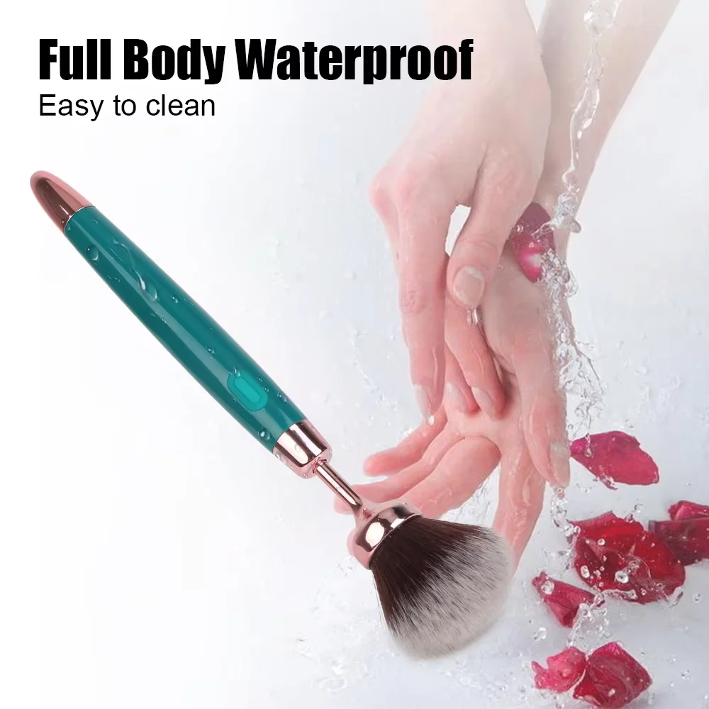 فرشاة للمكياج الهزاز G-بقعة الحلمة البظر محفز AV عصا سحرية المثيرة السفر ودية العلاقة الحميمة أدوات الجنس لعب للنساء