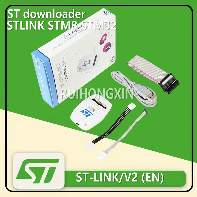 

Оригинальная импортная американская версия ST-LINK/V2 (EN) Эмулятор STLINK STM8 STM32