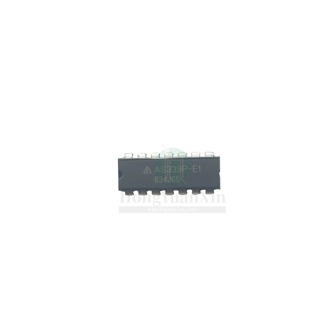 10PCS/ New original imported AS339P-E1 AS339 voltage comparator core DIP-14 package in-line IC