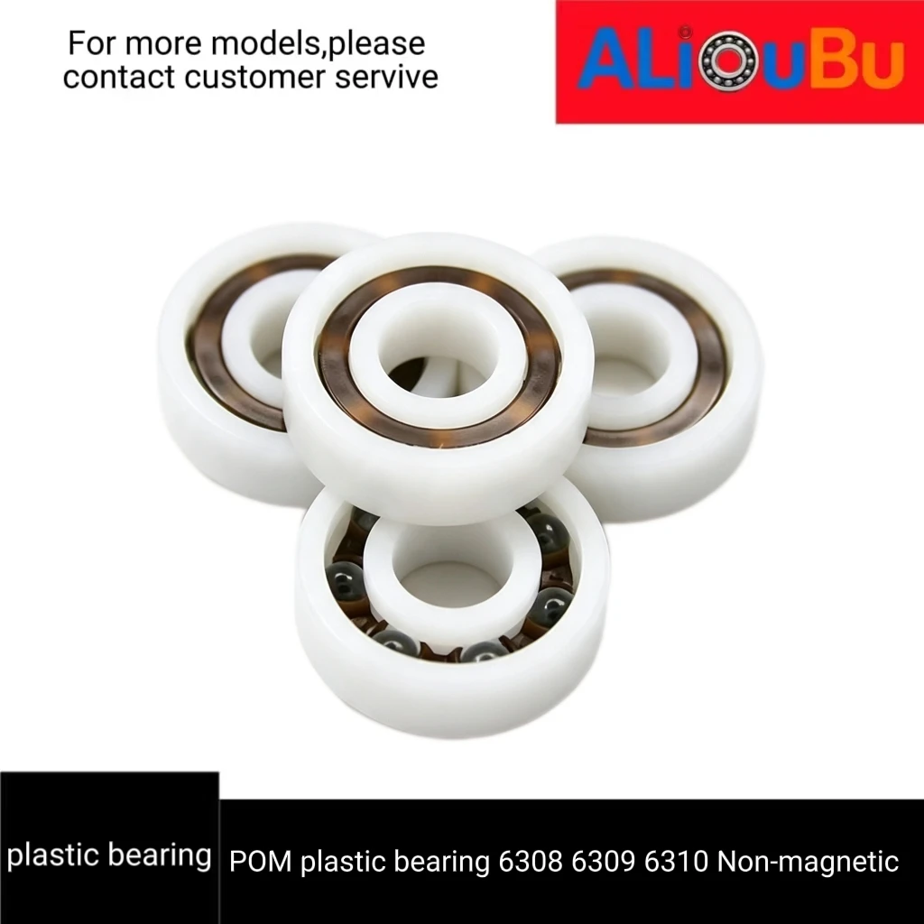 POM plastic bearing 6308 6309 6310 is acid and alkali resistant and waterproof.