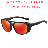 TR90 Polarized Myopia Sunglasses Men Women Fashion Windproof UV400 Driving Shortsighted Prescription Glasses -0.5 -0.75 To -6.0