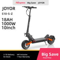 JOYOR S10-S-Z Electric Scooter 10 Inch Air Tires 60V 18Ah Battery 2*1000W Dual Motor 65Km/h Max Speed 70-85KM Range 120KG Load