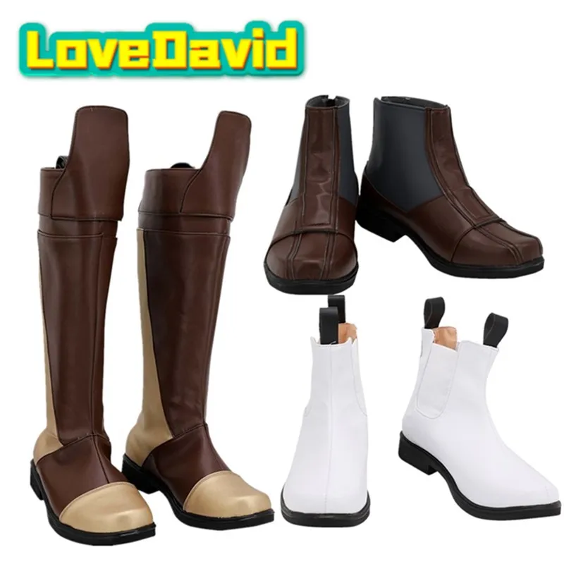 Fantazja Templariusza Fantasy Guard Buty Cosplay Męskie Imperialne Botki Wojskowe Din Fantasia Djarin Obuwie Kostiumy Halloween Akcesoria
