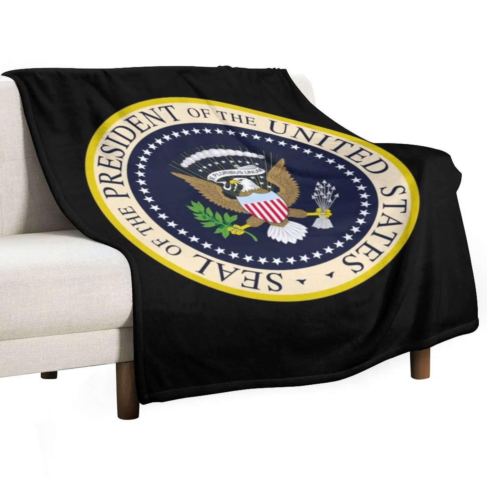seal of President of the United States Throw Blanket Multi-Purpose Quilt Hairys Extra Large Throw Travel manga Blankets