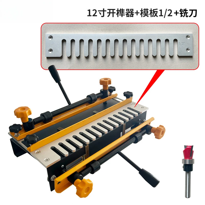 Semi-transparent portable drawer tenon 12 inch numerical control tenon