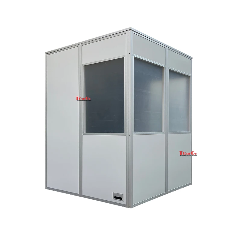 TourGo Portable Tolkencabine for Two Person with ISO 4043 Interpreter Booths